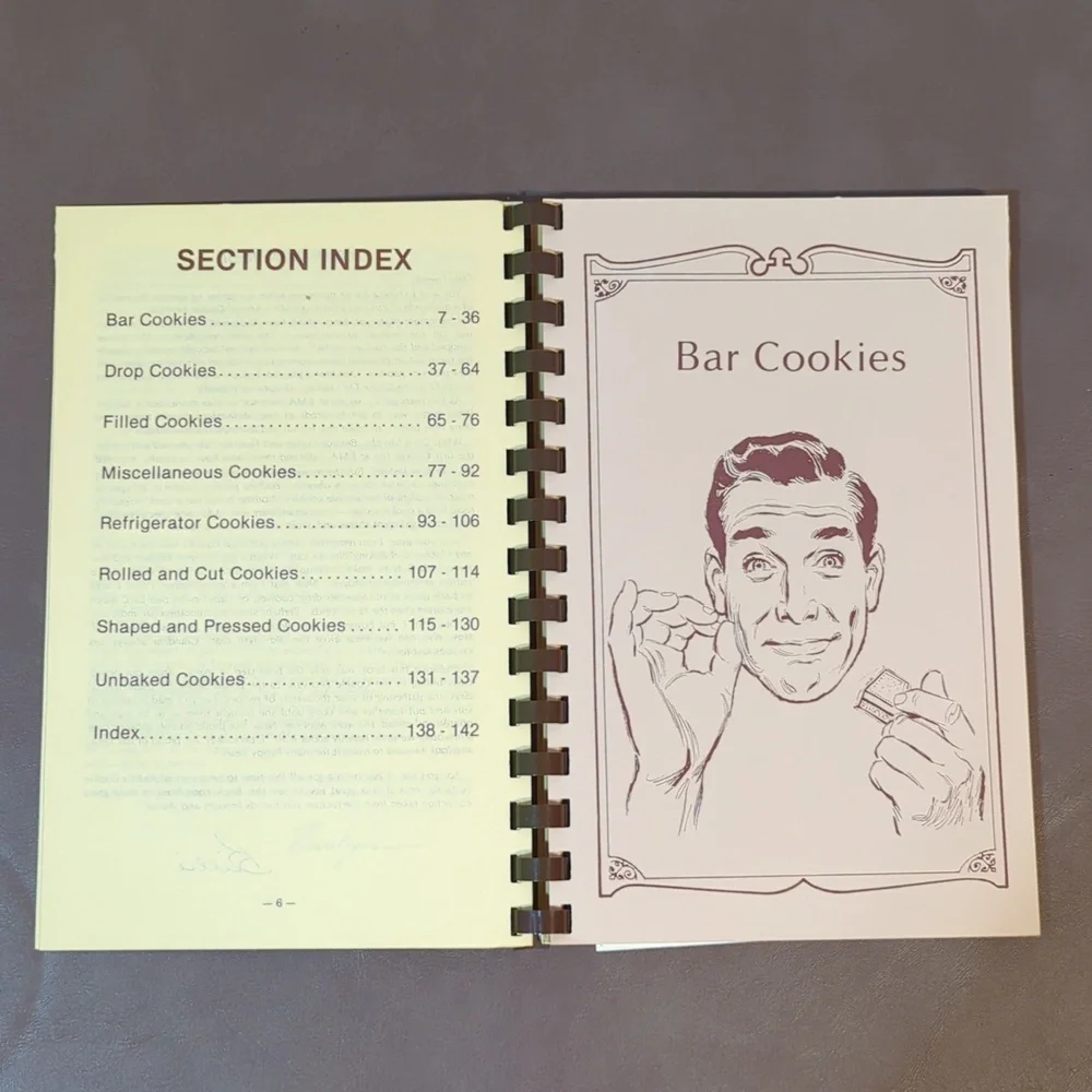 KMA Cookie Festival Cookbook Spiral 1983 KMA Radio Shenandoah Iowa Billie Oakley